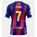 Barcelona Ferran Torres #7 Hjemmedrakt 2025-26 Kortermet